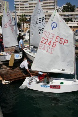  Departure in Optimist 